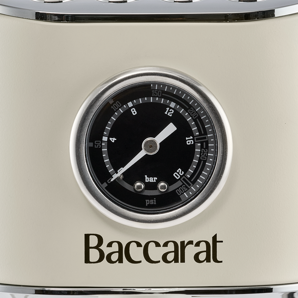 Baccarat The Espresso Pro Coffee Machine White