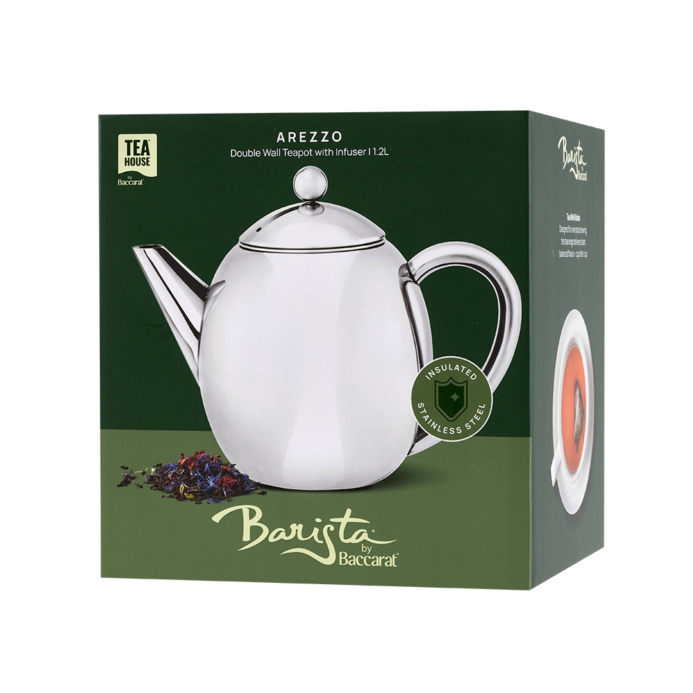 Baccarat Barista Teahouse Arezzo Teapot 1.2L