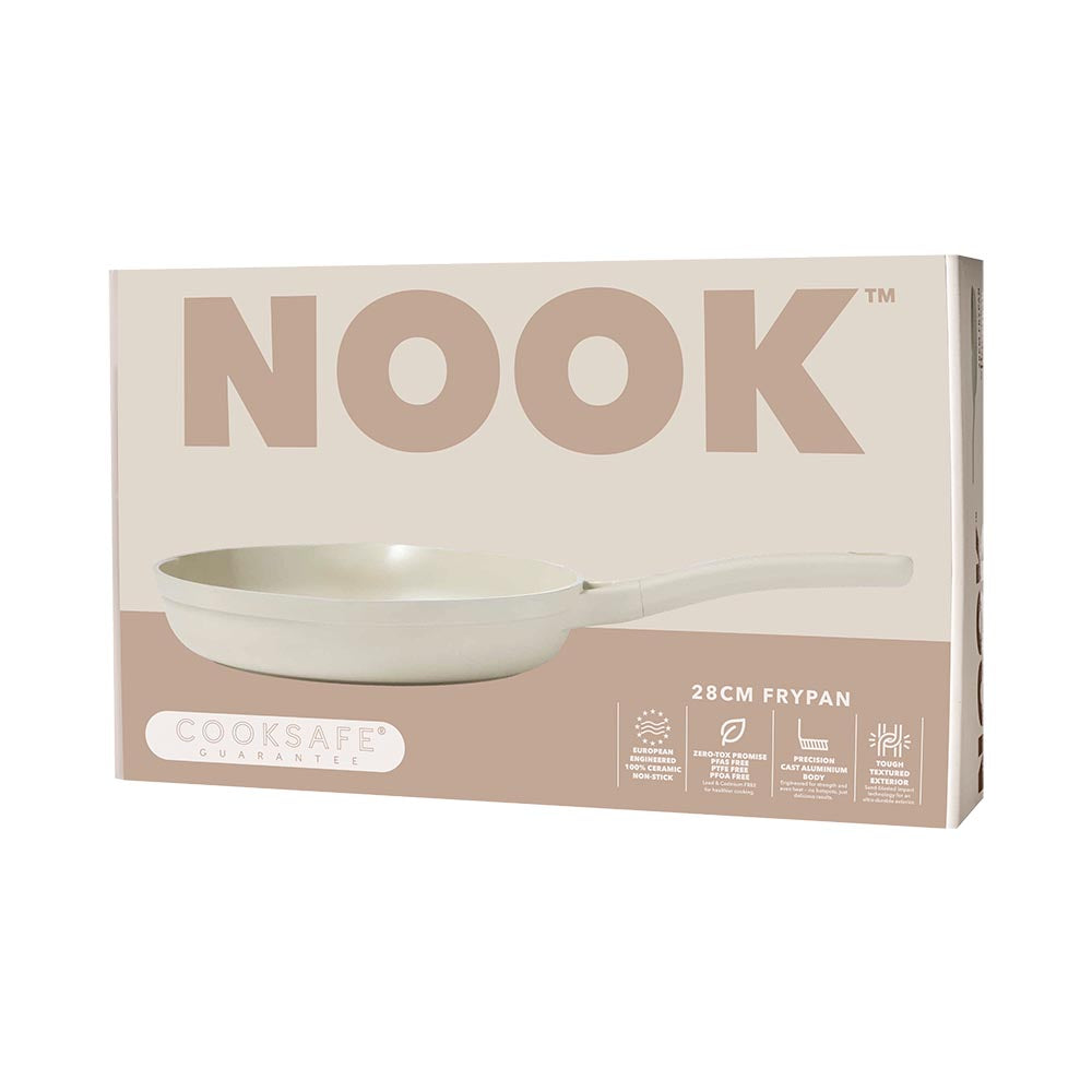 NOOK by Baccarat Frypan 28cm Cream