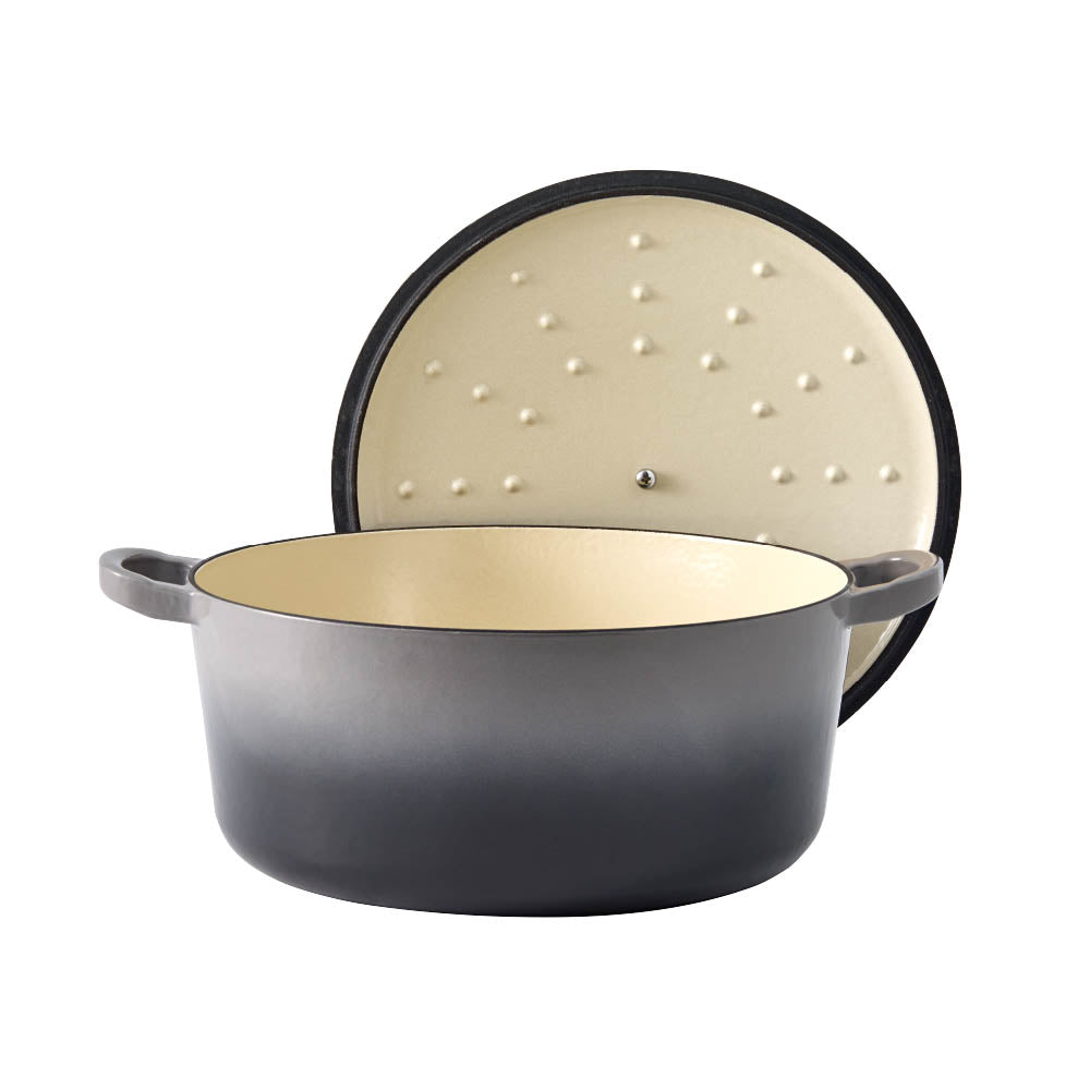 Baccarat Le Connoisseur Cast Iron Round French Oven 29cm 6.3L