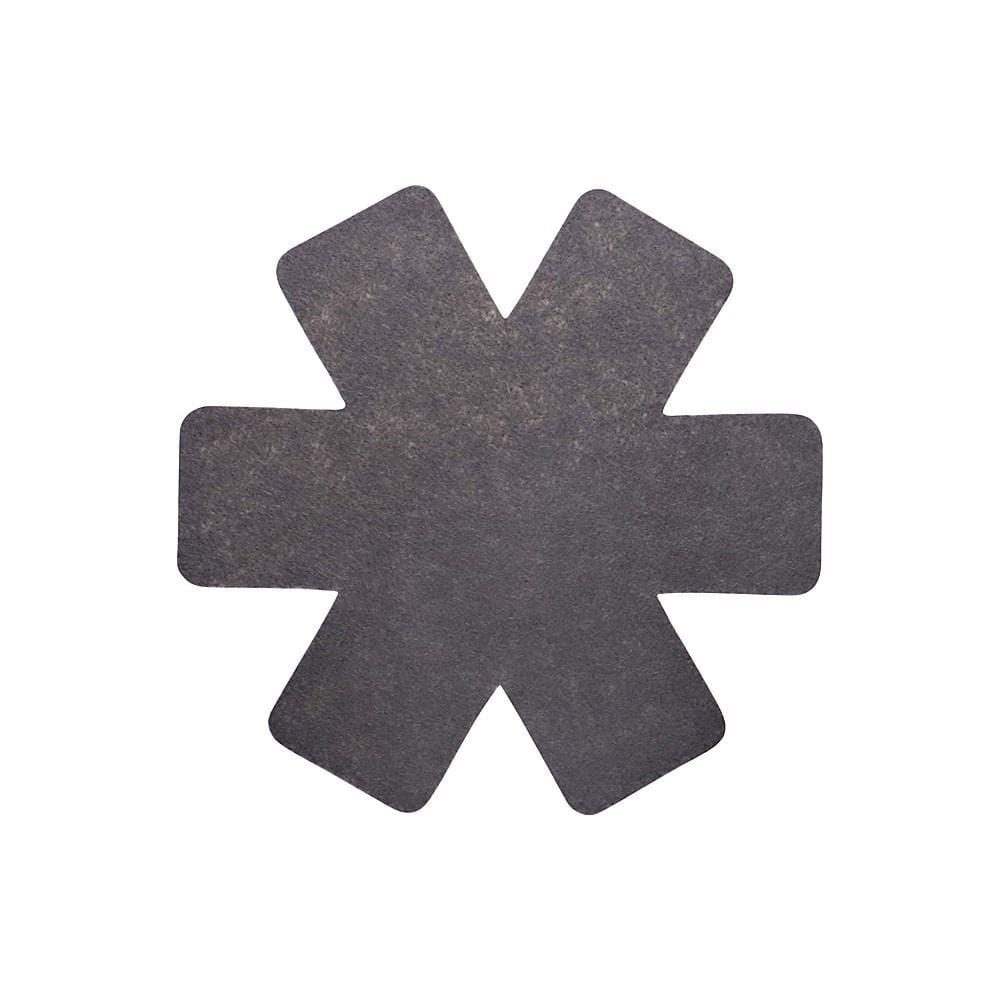 Felt pan pot protector dividers in grey for kitchen organization and protection - Baccarat