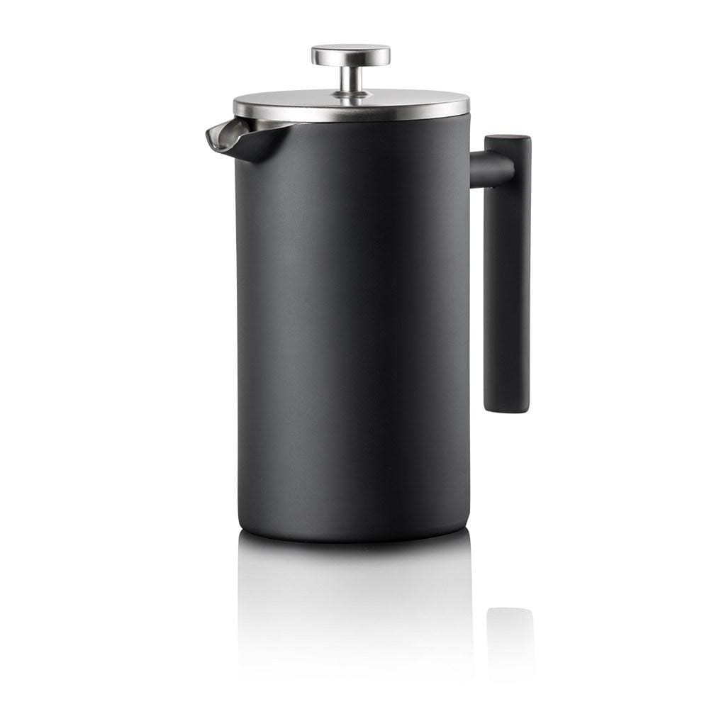 Elegant double wall coffee press with a sleek cylindrical design and comfortable grip - Baccarat