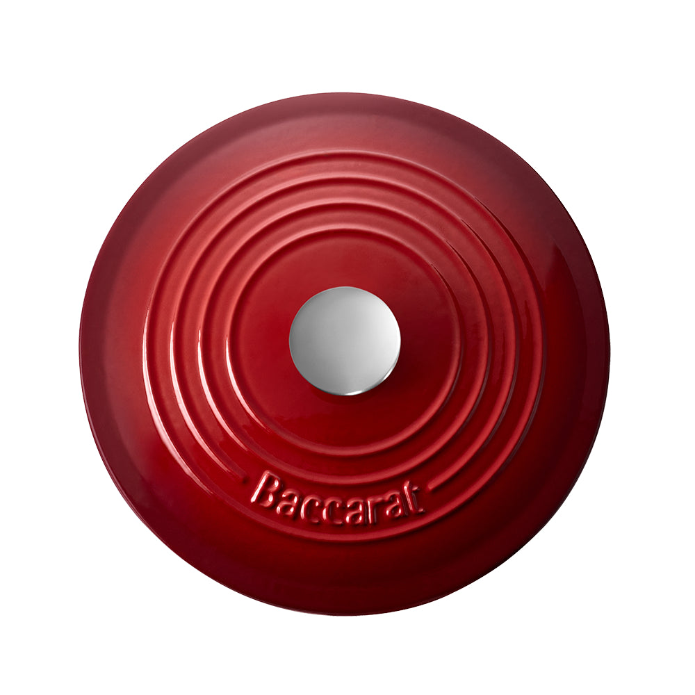 Baccarat Le Connoisseur Cast Iron Round French Oven 29cm 6.3L