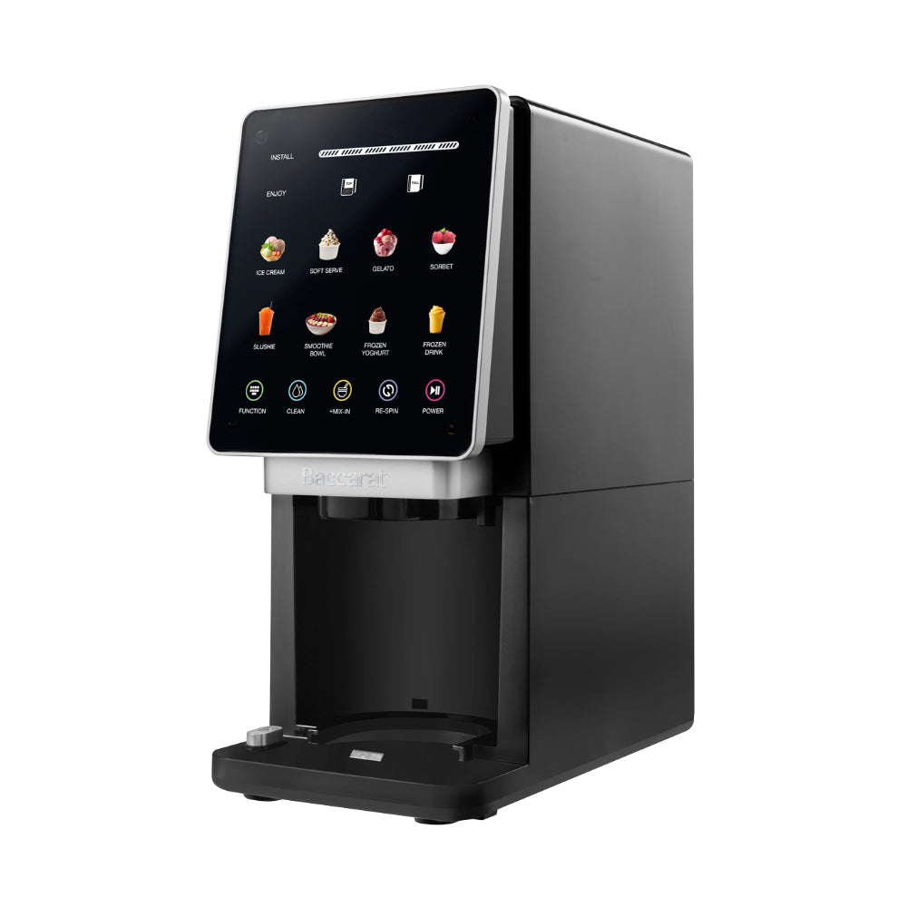 Baccarat The Whip Ice Cream Maker Black