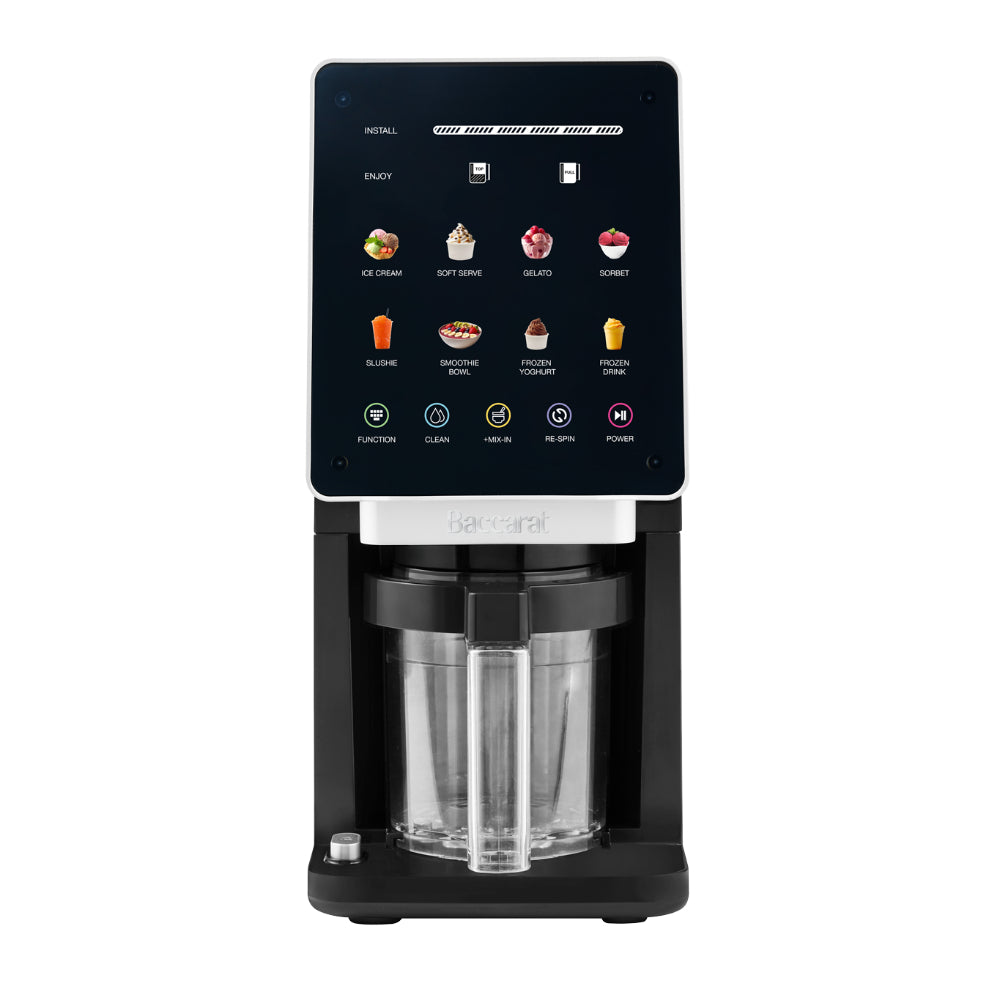 Baccarat The Whip Ice Cream Maker Black