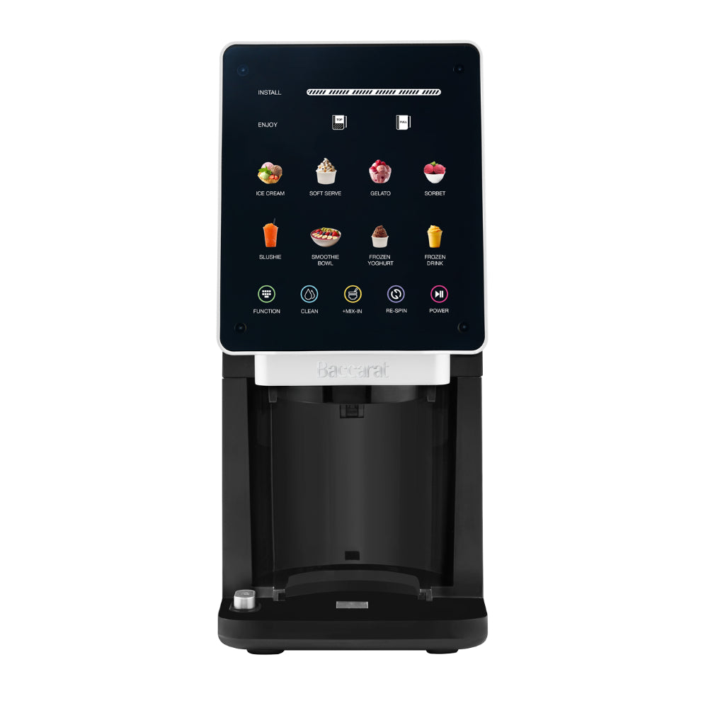 Baccarat The Whip Ice Cream Maker Black