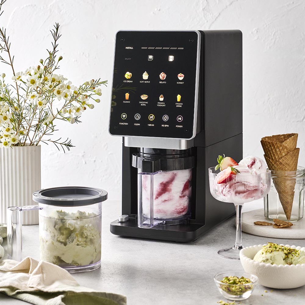 Baccarat The Whip Ice Cream & Frozen Yoghurt Machine Black