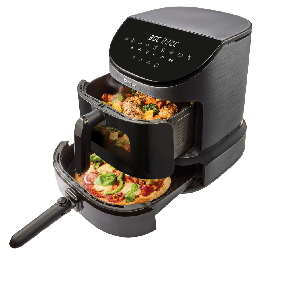 Baccarat Air Fryer and Pizza Cooker 8L Black