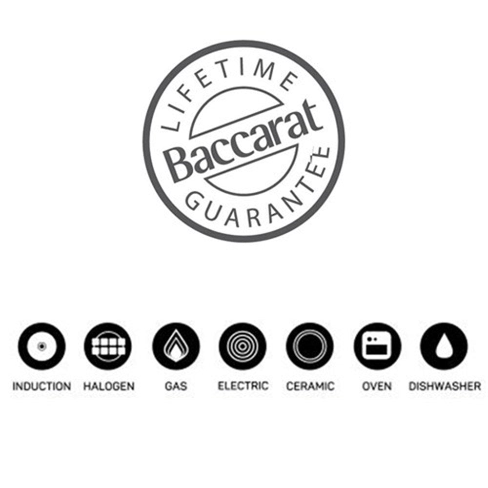 A roasting pan with vibrant vegetables and black finish - Baccarat gourmet roaster with rack 