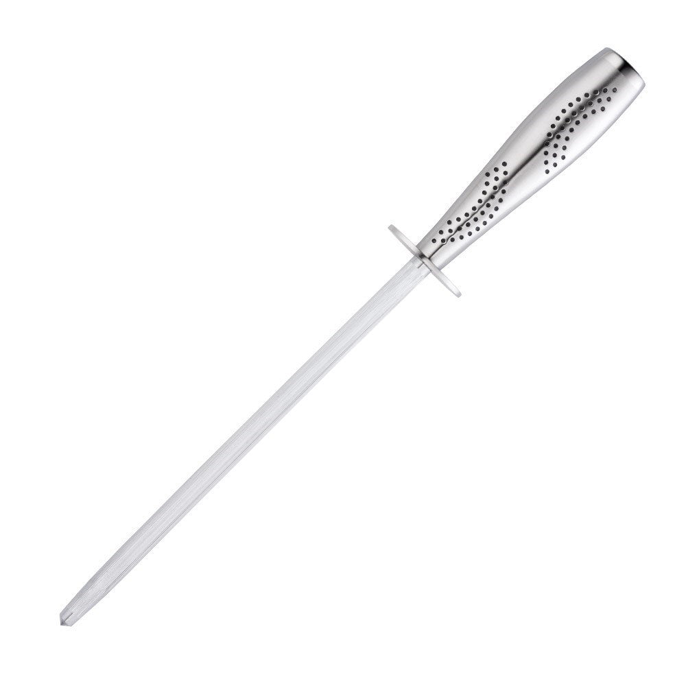 Baccarat id3 sharpening steel 20cm black bold logo with Japanese flag quality steel - Baccarat