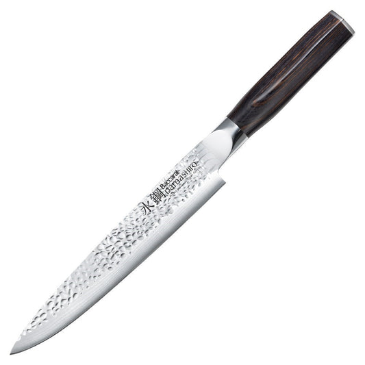 Elegant Baccarat Damashiro Emperor carving knife with  handle and detailed blade design - Baccarat