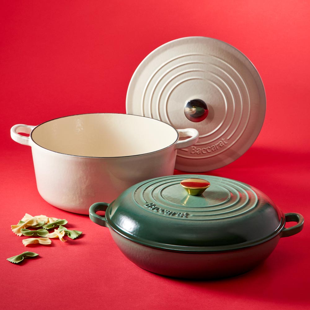 A beige pot lid with steam holes featuring a subtle black rim - Baccarat id3 rolling knife sharpener
