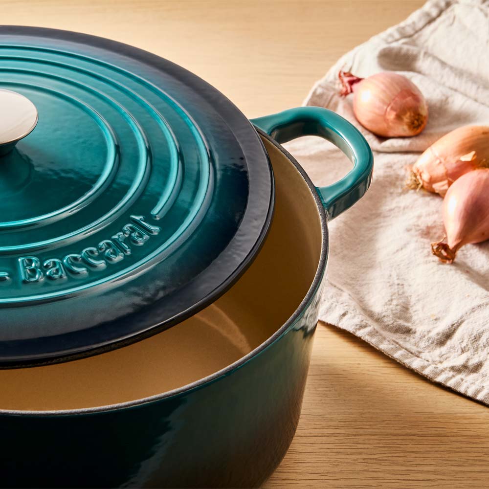 Baccarat Le Connoisseur Cast Iron Round French Oven 29cm 6.3L