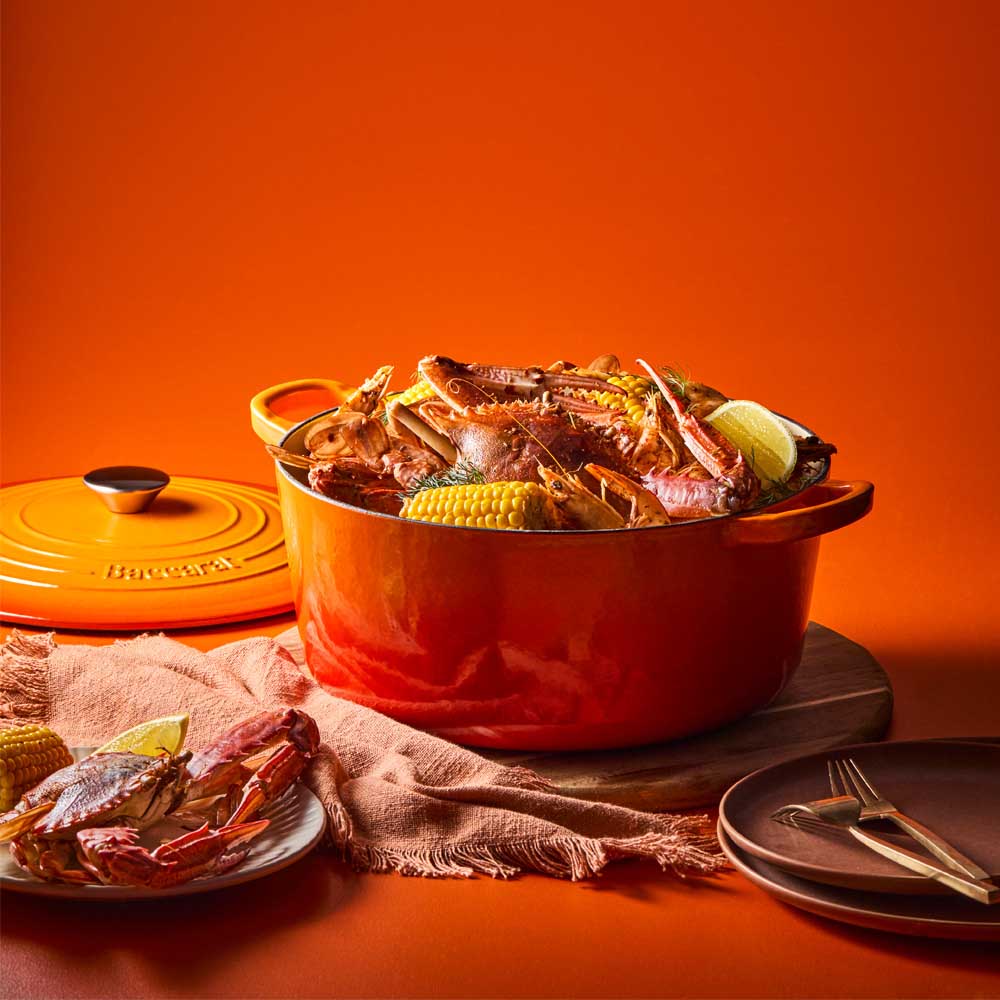 Baccarat Le Connoisseur Cast Iron Round French Oven 29cm 6.3L