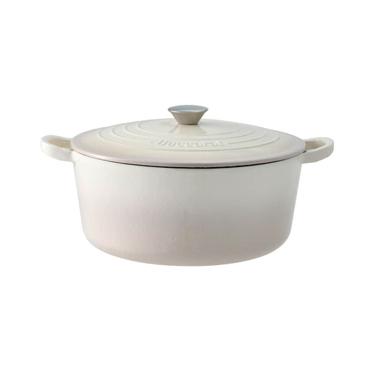 Baccarat Le Connoisseur Round French Oven With Lid 3.9L Cream