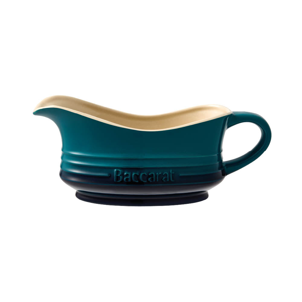 Baccarat Le Connoisseur Gravy Boat Lagoon Blue