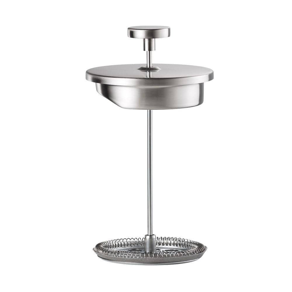 Elegant double wall coffee press with a sleek cylindrical design and comfortable grip - Baccarat