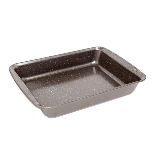 granite rectangular baking pan 30 x 24cm ideal for roasting non-stick surface - Baccarat