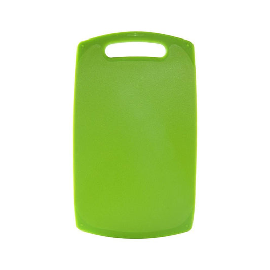 Green cutting board with handle for kitchen tasks - Baccarat ultrafresh 25cm x 15cm bar board green